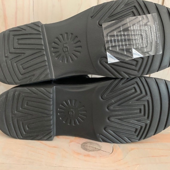 ugg Elisa black suede ankle boot us 10.5 nib - Picture 4 of 7